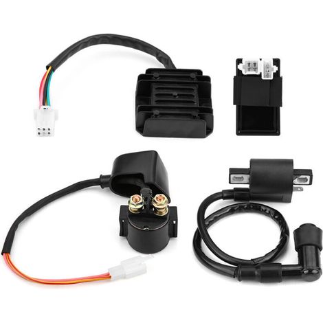 CDI coil unit rectifier regulator solenoid for 150cc 250cc PIT Quad Dirt Bike ATV Buggy Other car spare part (1/5)