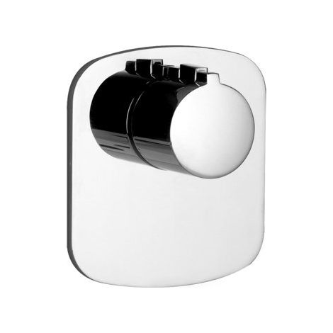Gessi Anello, juego preparado para termostato oculto de 3/4 de