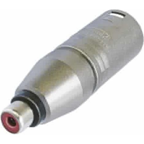 Neutrik - 3-poliger XLR-Stecker auf Cinch-/Phono-Buchse