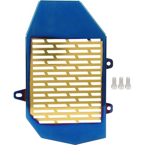 Grille de protection radiateur en alliage d'aluminium pour Honda ADV150 2019-2020 Bleu Or (1/5)