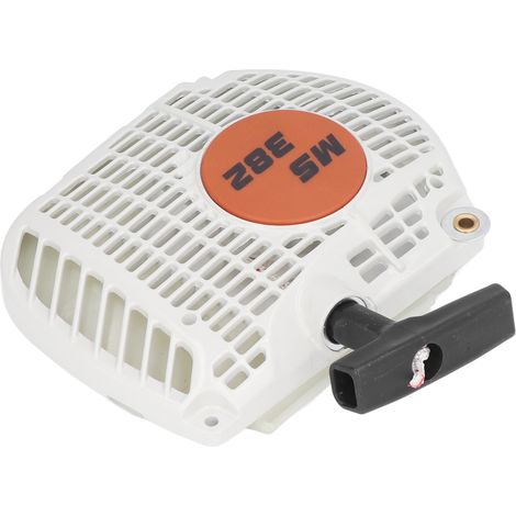 Lanceur de démarrage en acier allié pour tronçonneuse Stihl MS382 MS381, pièce de rechange avec rappel automatique (1/5)