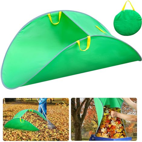 Filiyano-Ramasse-feuilles, sacs à feuilles pliables, ramasseurs de feuilles et de gazon pliables, sacs de jardin réutilisables pour les feuilles (1/5)