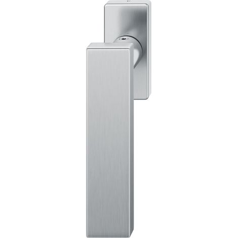 FSB Fenstergriff 34 1003 eckige Rosette, Edelstahl matt (1/3)
