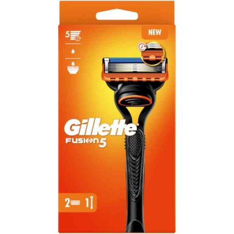 Rasoir cfg gillette fusion5 avec 2 recharges - pg206