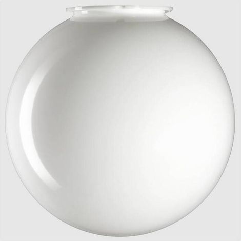 2 x GLOBO OPALE BIANCO D 30 CM