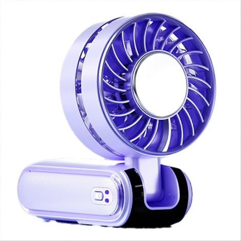 Hochleistungsventilator mit Kühlakku, tragbarer Halbleiter-Kühlventilator, kleiner, faltbarer und wiederaufladbarer Ventilator (1/5)