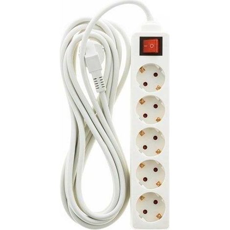 Cometic EXCORD AS-GB05S 5m Prolunga Elettrica Bianca
