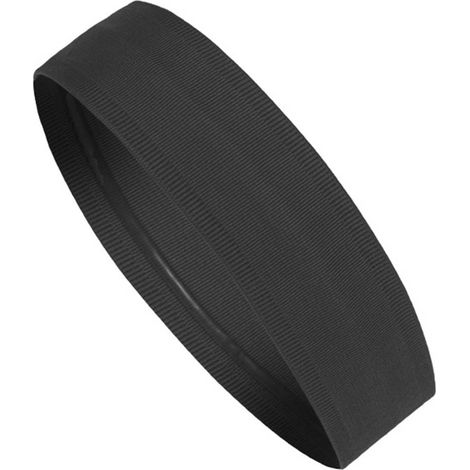 GARRYFIZH Bandeau Sport Noir - Anti-Glisse, Absorbant, élastique, pour Fitness/Yoga/Running (1/5)
