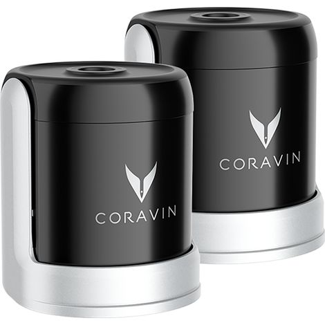 Coravin Sparkling bouchons noirs pour vin mousseux