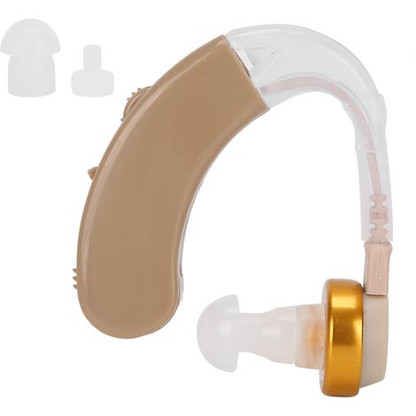 Appareil auditif portable professionnel pour personnes âgées, amplificateur de son avec bouchons d'oreille (1/5)
