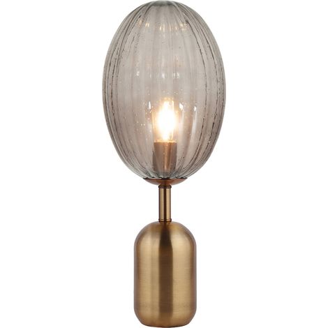 Tischlampe Lumineca Manict 23x58 cm Grau