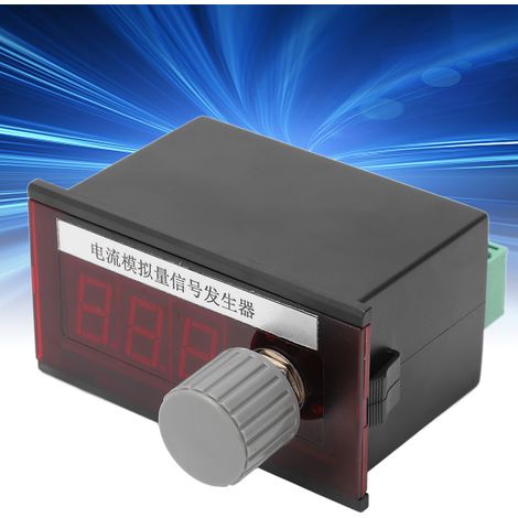 Générateur de signal à courant constant avec affichage des données, résistance réglable multitours de précision CSH-4-20mA (1/5)