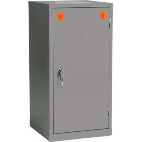 Armoire pour produits dangereux, 1 étagère, Gris, en Acier, verrouillable, 915mm x 457mm x 457mm ( Prix pour 1 ) (1/2)