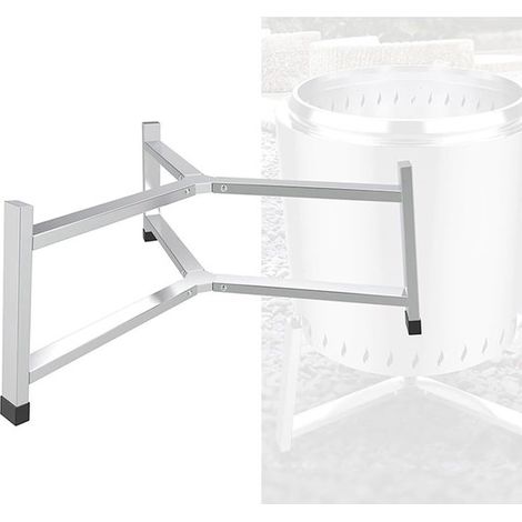 Cavo piatto autoadesivo per stufa，Kit di riparazione per stufa，Supporto portatile per camino in acciaio inox，38,1 cm，treppiede per falò (1/2)