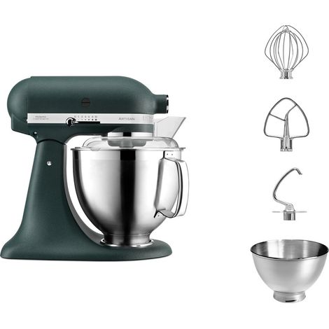 Robot pâtissier KitchenAid Artisan 5KSM185PSEPP 300 W Vert Ardoise