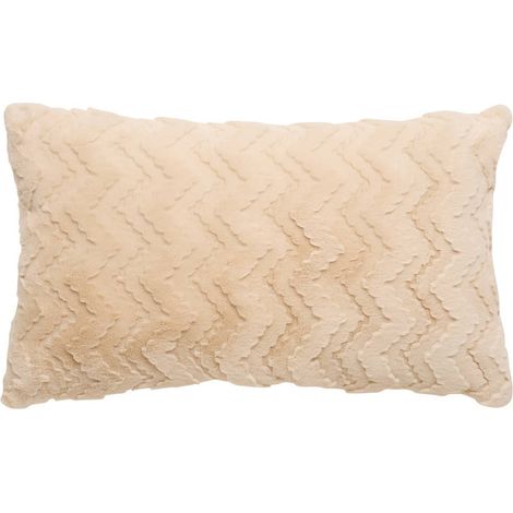 Rechteckiges Kissen „Nalia“, 50 x 80 cm, beige - Atmosphera créateur d'intérieur (1/3)