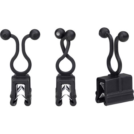 HellermannTyton 151-02588 EC1-3TL7OTP-PA66HIRHS-BK Kabelbinder   Schwarz  1 St.