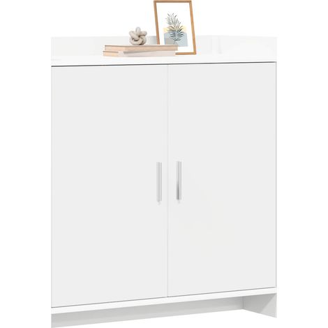 Sideboard/Anrichte/Buffet Weiß 72 x 36 x 80 cm Holzwerkstoff LXWW475707 (1/5)