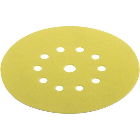 Flex Power Tools 225mm Sandpaper Discs P120 - 12 Pack