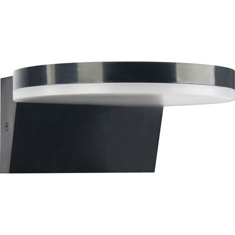 Applique esterna LED 10W 4000K nera IP54 Polux TESA (1/5)
