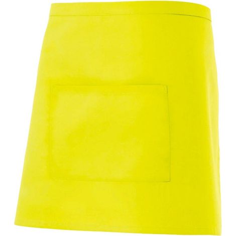 Delantal Corto Con Bolsillo AMARILLO FLÚOR U