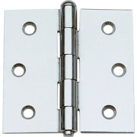 CERNIERA IN ACCIAIO INOX ART.124IN mm 76 x 76