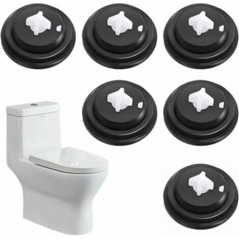 Lot de 6 pièces pour robinets à flotteur, joint de chasse d'eau, rondelles de rechange en caoutchouc pour toilettes (1/5)