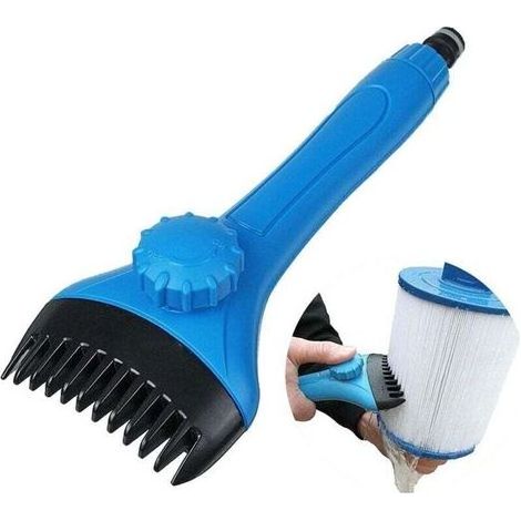 DBBEGK Nettoyant Cartouche Filtre Piscine Élimination Débris et Saletés Outil Nettoyage pour Spa et Piscine (1/4)