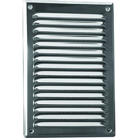Griglia di ventilazione con rete 177x249mm cromata WPF909CHR (1/3)