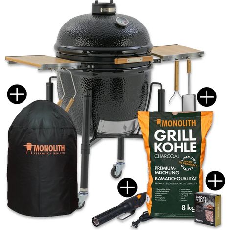 Monolith Starterset ONE.66 Keramikgrill mit Gestell inkl. Zubehör-Starterpaket 201000.66-START