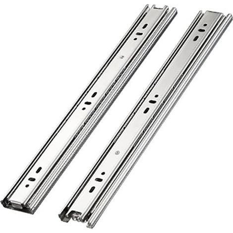 Coulisses de tiroir à extension complète, glissières billes 3 plis, 2 (1/5)