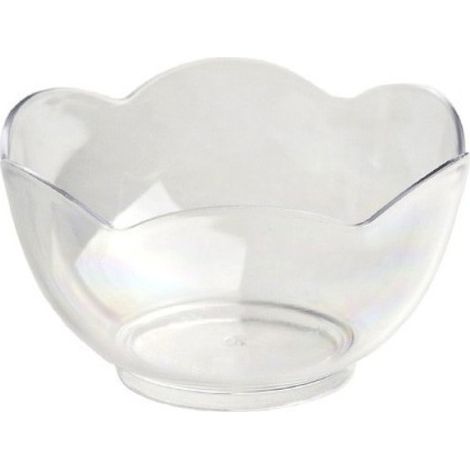 25 verrines rondes Mini Lotus 6 cl de D.63 x Ht. 35 mm réutilisable, recyclable 100% Française - Transparent - D-Work (1/5)