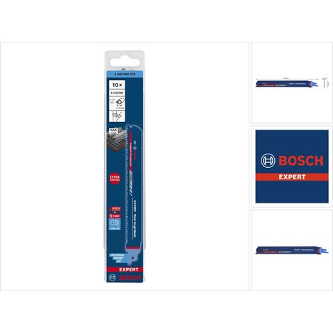 Bosch Accessories 2608900370 EXPERT ‘Thick Tough Metal’ S 1155 CHC Säbelsägeblatt, 10 Stück Sägeblat