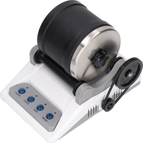 Elektrisches Steinpolierset zum Selbermachen mit Rohsteinen und Poliermitteln für Erwachsene und Kinder, 100–240 V EU-Stecker (1/5)