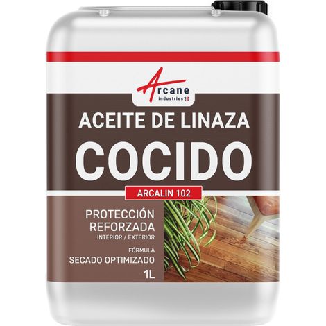 Aceite de Linaza Cocido, madera interior y exterior: ARCALIN 102 (1/5)