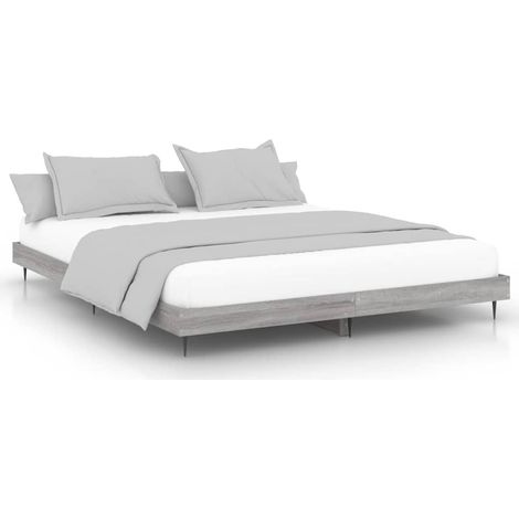 Maison Exclusive - Giroletto Grigio Sonoma 120x200 cm in Legno Multistrato (1/5)