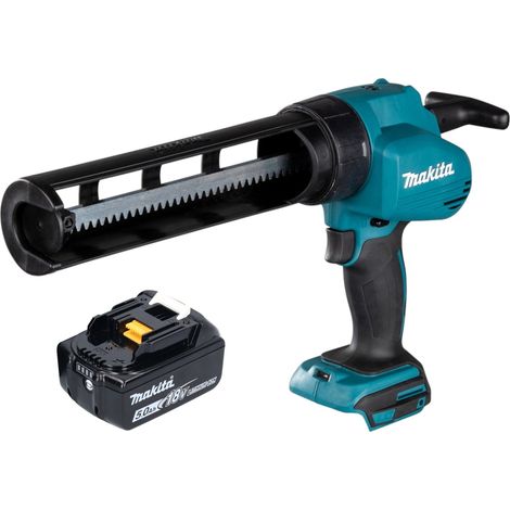 Makita DCG 180 T1 Pistolet à cartouche sans fil 18 V + 1x batterie 5,0 Ah - sans chargeur