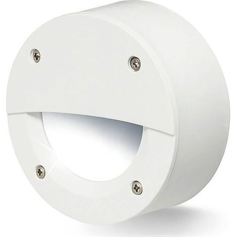 Balise LED extérieure surface CCT "EXTRALETI 100 EL - FUMAGALLI" - Blanc