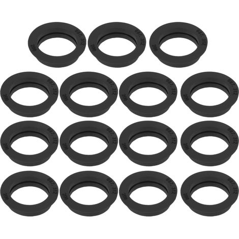 Lot de 15 Joint Capteur De Stationnement, Caoutchouc Résistant, Base Adhésive, Pour Radar De Recul Voiture (1/5)