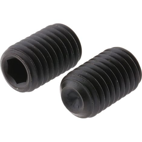 Vis sans tête, M10 x 16mm, tête Jeu de douilles hexagonales, en Acier Vis sans tête ( Prix pour Boîte de 100 )
