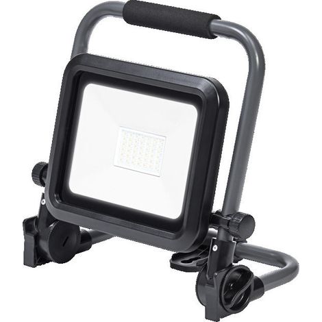 Ledvance, Faro da Lavoro a Led, 30W, Worklights Value R-Stand, Nero-Grigio