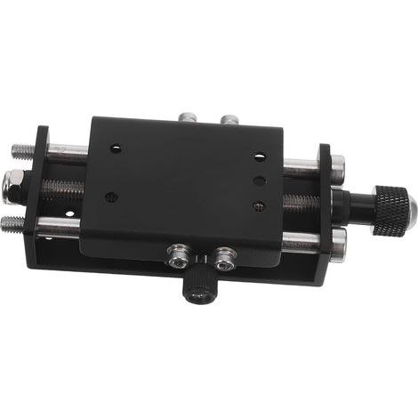 Support de Levage Laser Rail de Guidage Linéaire Carré Coulissant Support Outil pour Mise au Point Précise Montage pour Découpeuse Laser Cnc Réglage Hauteur pour Variété Épaisseurs (1/4)