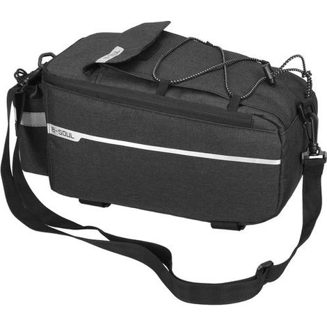 Bolsa para bicicleta para portaequipajes - Aislante térmico - Negra - 9,4 litros (1/5)
