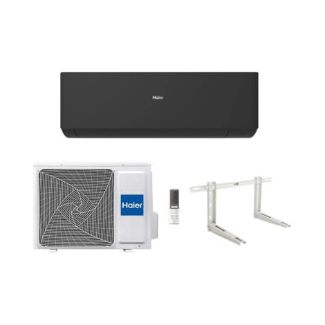 Haier Climatizzatore Monosplit Expert Nero 18000 BTU AS50XCAHRA-MB + 1U50S2SM1FA R-32 WI-FI Incluso Classe A++ con Staffe