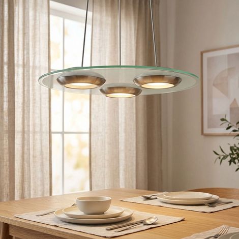LED design spot suspendu plafonnier DIMMABLE salon éclairage verre suspension (1/5)