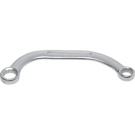 Llave de estrella doble forma de C 12 caras 11 x 13 mm