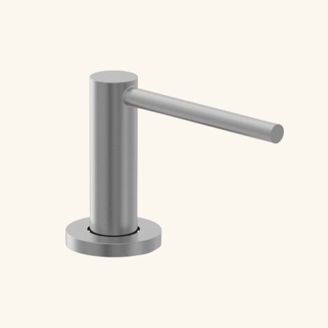Distributeur savon cuisine encastrable inox massif gris perle Luisina BOBBY (1/5)