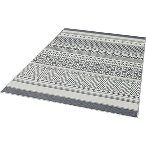 WellHome Alfombra de poliester estampada 180 x 280cm modelo CropField multicolor (1/5)