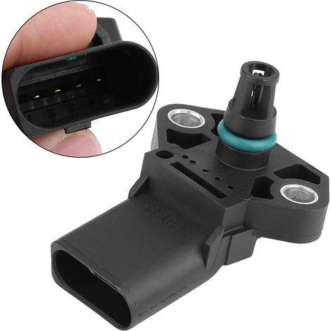 Capteur de Pression d'Admission pour Voiture 2003‑2006, Pièce Auto 038906051D 0281002399 1136735 (1/5)