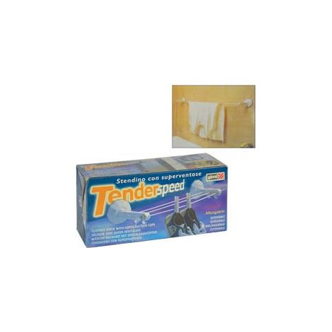 Stendibiancheria Tenderspeed  Da Bagno Con Braccetti A Ventosa